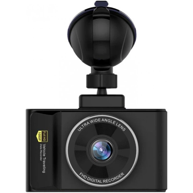 Видеорегистратор CarCam T418m Full HD 12 Мп 170° 3" Black (40764899) - изображение 3