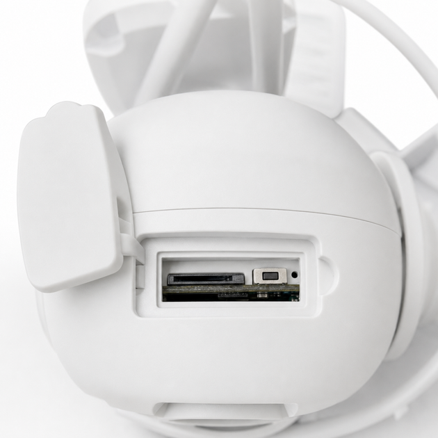 Камера видеонаблюдения поворотная Wi-Fi A6 V720 с ночным видением и датчиком движения / IP-камера для дома и офиса - изображение 6