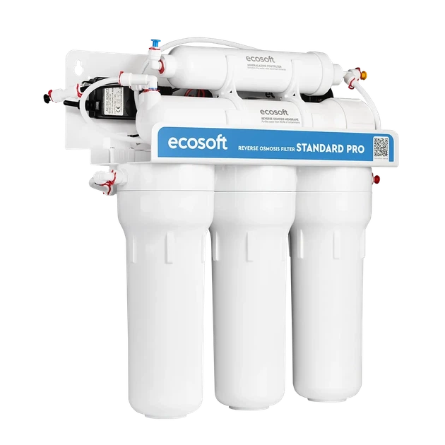Фільтр зворотного осмосу Ecosoft Standard PRO з мінералізацією та помпою (MO550MPECOSTD) - изображение 3