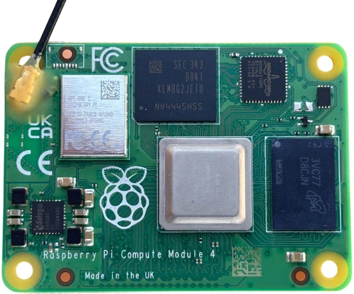 Мікрокомп'ютер Raspberry Pi Compute Module 4 CM4108032 (Broadcom BCM2711 / 8 ГБ LPDDR4 / eMMC 32 ГБ / VideoCore VI / Wi-Fi / BT) - изображение 3
