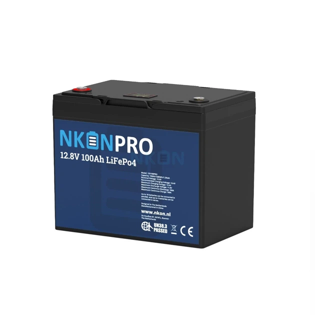 Акумулятор LiFePO4 NKON Leisure Pro 12.8 В 100 А·год, 1280 Вт·год - зображення 4