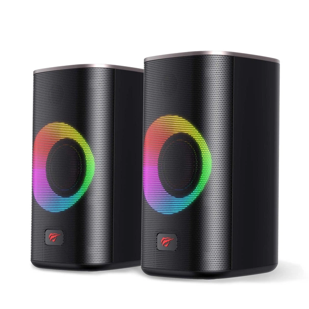 Стерео колонки ігрові HAVIT HV-SK212SE USB RGB Black HAVIT (28430-000) - Фото 1 Стерео колонки ігрові HAVIT HV-SK212SE USB RGB Black HAVIT (28430-000) - изображение 1