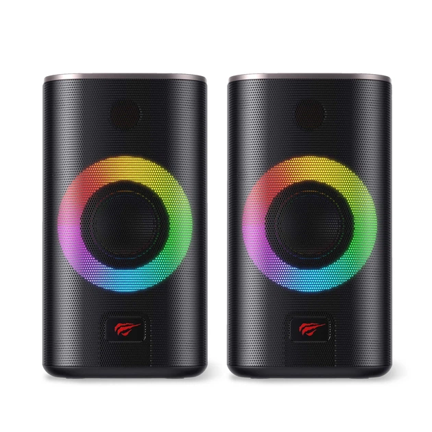 Стерео колонки ігрові HAVIT HV-SK212SE USB RGB Black HAVIT (28430-000) - Фото 2 Стерео колонки ігрові HAVIT HV-SK212SE USB RGB Black HAVIT (28430-000) - изображение 2