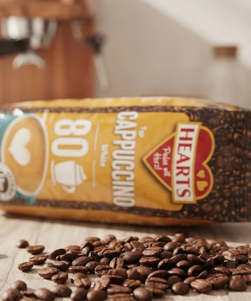 Капучино растворимый Hearts Cappuccino White 1010 г сливочный кофейный напиток порошковый с густой молочной пенкой кремовой текстурой насыщенным ароматом нежным вкусом быстрого приготовления для дома офиса путешествий - Фото 9 Капучино растворимый Hearts Cappuccino White 1010 г сливочный кофейный напиток порошковый с густой молочной пенкой кремовой текстурой насыщенным ароматом нежным вкусом быстрого приготовления для дома офиса путешествий - изображение 9