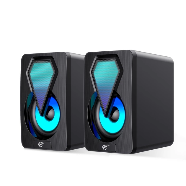 Ігрові колонки HAVIT HV-SK210 mini PRO USB 2.0 RGB Black HAVIT (27177-000) - Фото 1 Ігрові колонки HAVIT HV-SK210 mini PRO USB 2.0 RGB Black HAVIT (27177-000) - изображение 1