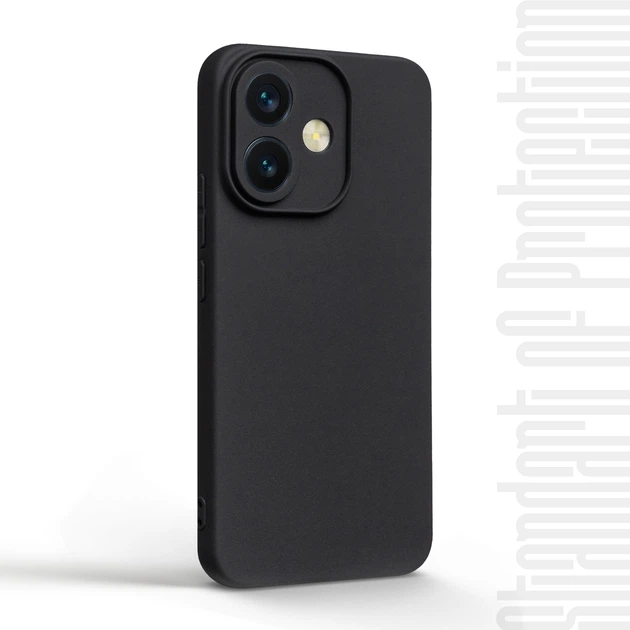 Чохол для смартфона Xiaomi Redmi Note 17 Pro 5G ArmorStandart Matte Slim Fit Black Camera cover (ARM92717) - зображення 2