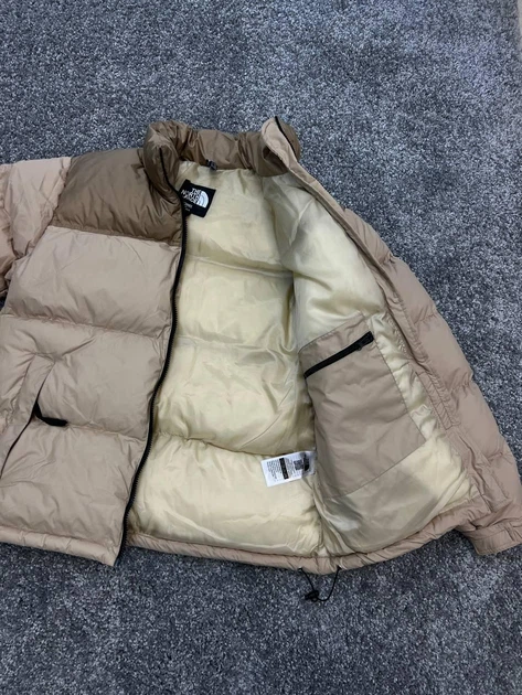Зимняя куртка пуховик The North Face 700 Beige бежевый 2XL 4473 - Фото 3 Зимняя куртка пуховик The North Face 700 Beige бежевый 2XL 4473 - изображение 3