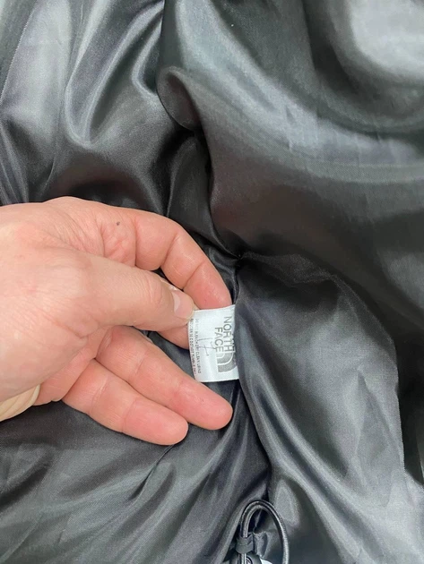 Зимняя куртка пуховик The North Face 700 Reflective серая рефлективная 2XL 4468 - Фото 5 Зимняя куртка пуховик The North Face 700 Reflective серая рефлективная 2XL 4468 - изображение 5