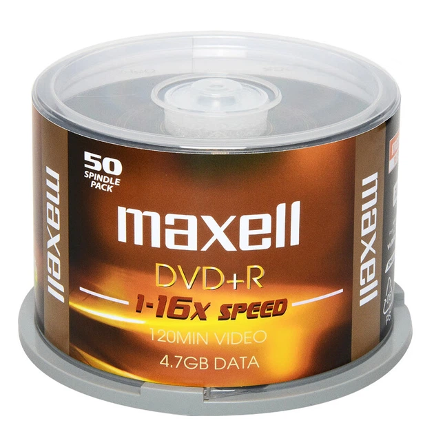 DVD+R диски Maxell, записываемые диски, чистые диски, скорость 16x, емкость 4,7 ГБ, серия «Офис», желто-черные полосы, 50 штук в упаковке. - Фото 8 DVD+R диски Maxell, записываемые диски, чистые диски, скорость 16x, емкость 4,7 ГБ, серия «Офис», желто-черные полосы, 50 штук в упаковке. - изображение 8