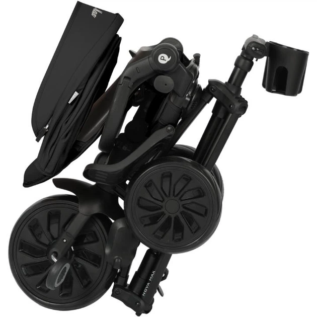 Велосипед триколісний дитячий складаний Qplay Nova Max Black (S703NovaMaxBlack) - Фото 7 Велосипед триколісний дитячий складаний Qplay Nova Max Black (S703NovaMaxBlack) - зображення 7