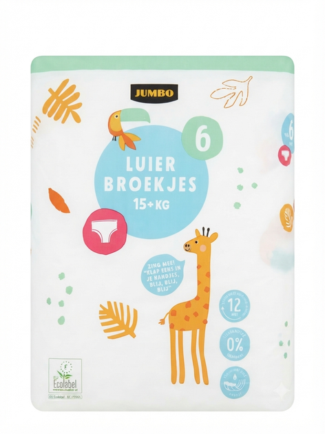 Підгузки-трусики Jumbo 6 (15+ кг) 18 шт - Фото 1 Підгузки-трусики Jumbo 6 (15+ кг) 18 шт - изображение 1