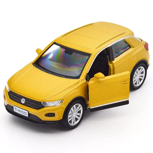 Автомодель TechnoDrive Volkswagen T-ROC 2017 золотий (250345U) - зображення 7