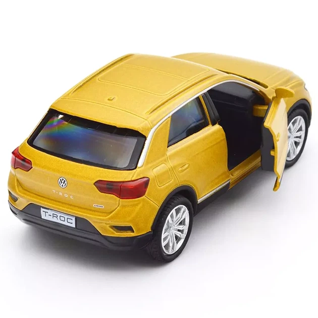 Автомодель TechnoDrive Volkswagen T-ROC 2017 золотий (250345U) - зображення 8