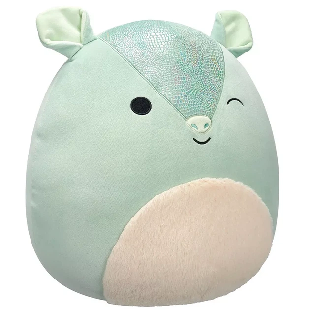 М'яка іграшка Squishmallows Броненосець Арілла 40 см (SQCR07048) - Фото 6 М'яка іграшка Squishmallows Броненосець Арілла 40 см (SQCR07048) - зображення 6