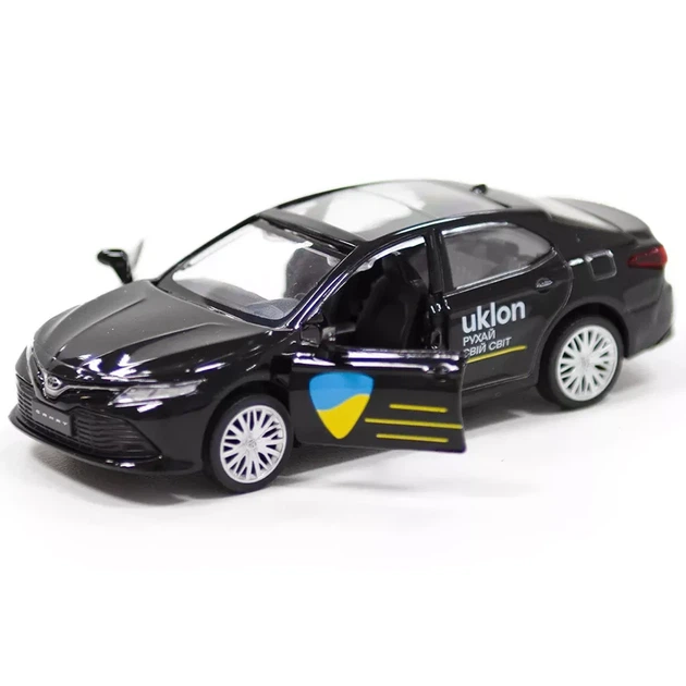 Автомодель TechnoDrive Toyota Camry Uklon чорний (250292) - зображення 7
