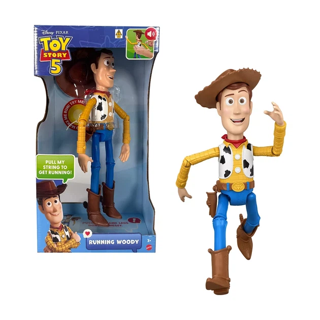 Фігурка інтерактивна Disney Toy Story Історія іграшок 5 Вуді Біжи за мною 30 см (JKL95) - Фото 1 Фігурка інтерактивна Disney Toy Story Історія іграшок 5 Вуді Біжи за мною 30 см (JKL95) - зображення 1