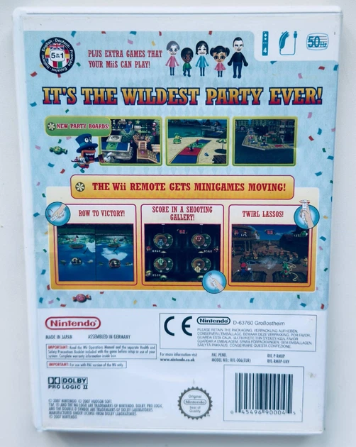 Mario Party 8, Б/У, английская версия - диск Nintendo Wii - Фото 2 Mario Party 8, Б/У, английская версия - диск Nintendo Wii - изображение 2