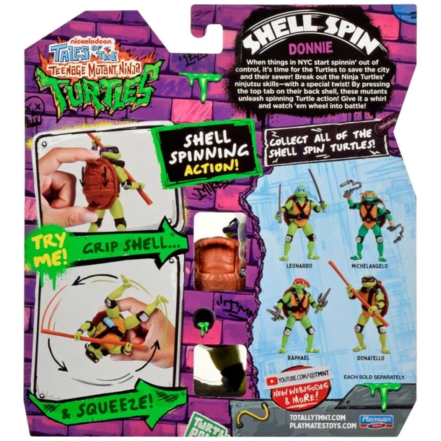 Игровая фигурка Дон TMNT 83830 серии "Черепашки-Ниндзя. Панцирный вихрь" - Фото 7 Игровая фигурка Дон TMNT 83830 серии "Черепашки-Ниндзя. Панцирный вихрь" - изображение 7