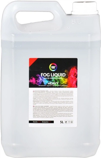 Płyn do wytwornic mgły Light4Me FOG LIQUID HEAVY - Zdjęcie 1 Płyn do wytwornic mgły Light4Me FOG LIQUID HEAVY - obraz 1