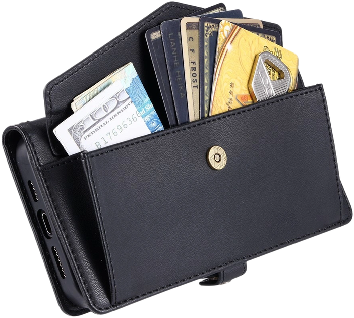 Чохол-книжка Leather Wallet Case для Samsung Galaxy A56 5G Black (5907769395444) - зображення 5