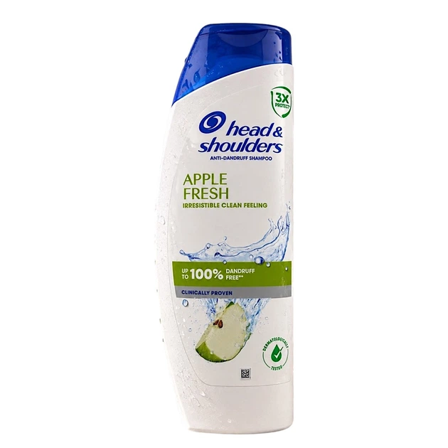 Шампунь для волосся проти лупи Head &Shoulders Яблучна свіжість 400 мл. 9456 - Фото 1 Шампунь для волосся проти лупи Head &Shoulders Яблучна свіжість 400 мл. 9456 - изображение 1