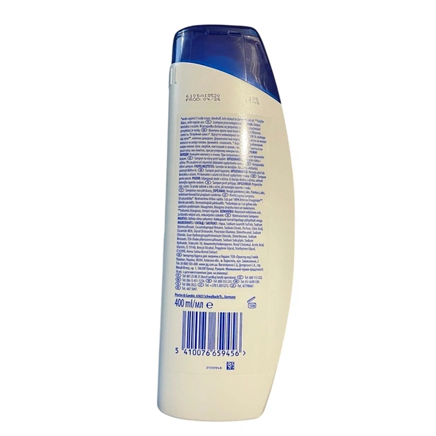 Шампунь для волосся проти лупи Head &Shoulders Яблучна свіжість 400 мл. 9456 - Фото 2 Шампунь для волосся проти лупи Head &Shoulders Яблучна свіжість 400 мл. 9456 - изображение 2