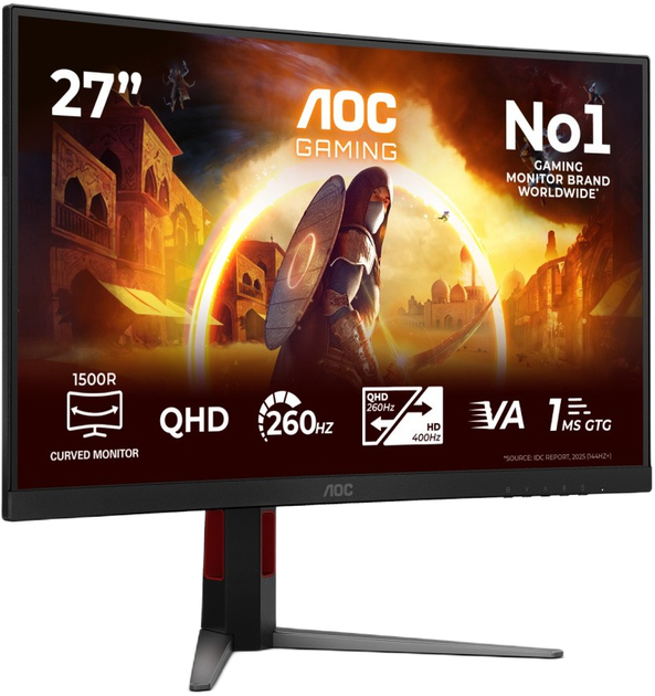 Монітор 27" AOC CQ27G4Z2 - зображення 2