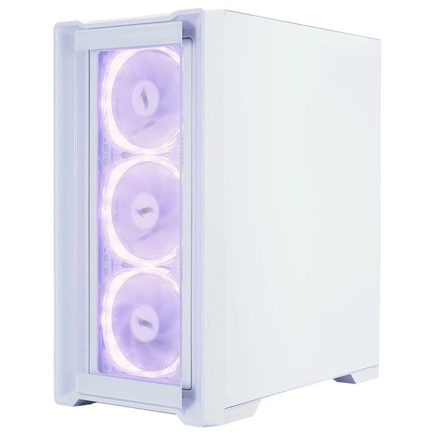 Корпус 1stPlayer T4-G-WH-4FS7-W, Білий - 773864 - зображення 4