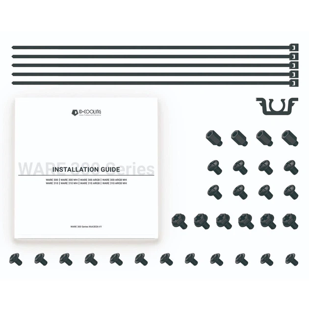 Корпус ID-Cooling Ware 310, Чорний - 773876 - зображення 12