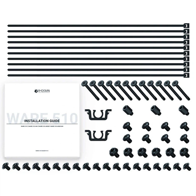 Корпус ID-Cooling Ware 510, Чорний - 773877 - зображення 12