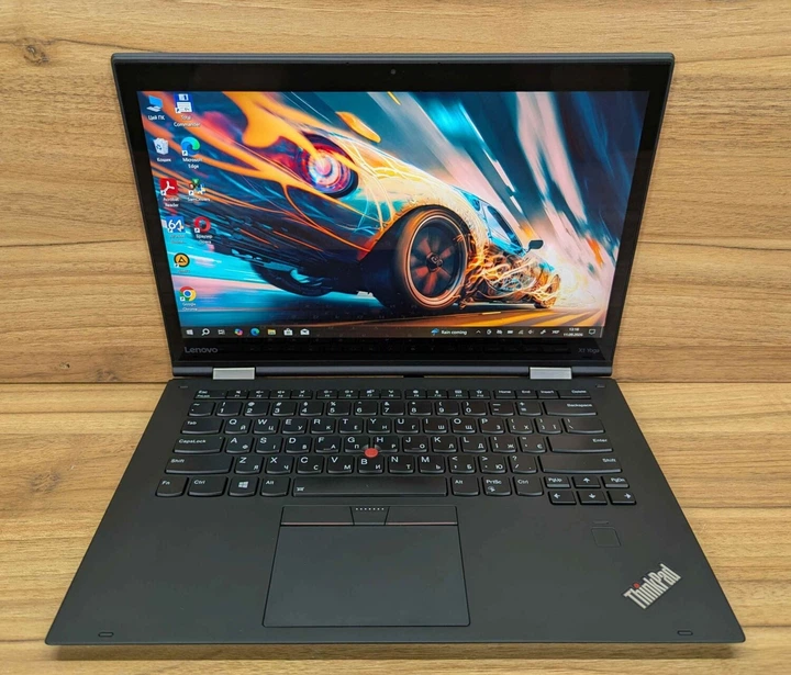 Ультрабук-трансформер Lenovo ThinkPad X1 Yoga 2nd / 14" (1920x1080) IPS Touch / Intel Core i5-7300U (2 (4) ядра по 2.6 - 3.5 GHz) / 8 GB DDR3 / 256 GB SSD / Intel HD Graphics 620 / WebCam / TouchID / Windows 10 б/у + Подарок Беспроводная мышь / USB - Фото 2 Ультрабук-трансформер Lenovo ThinkPad X1 Yoga 2nd / 14" (1920x1080) IPS Touch / Intel Core i5-7300U (2 (4) ядра по 2.6 - 3.5 GHz) / 8 GB DDR3 / 256 GB SSD / Intel HD Graphics 620 / WebCam / TouchID / Windows 10 б/у + Подарок Беспроводная мышь / USB - изображение 2