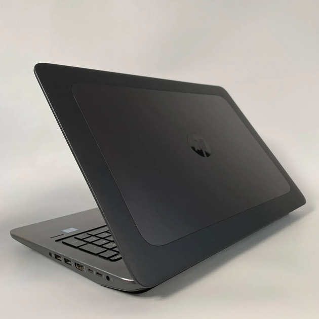 Мобильная рабочая станция Б-класс HP zBook 15 G4 / 15.6" (1920x1080) IPS / Intel Core i7-7700HQ (4 (8) ядра по 2.8 - 3.8 GHz) / 16 GB DDR4 / 256 GB SSD / nVidia Quadro M1200, 4 GB GDDR5, 256-bit / WebCam / Fingerprint б/у + Подарок Беспроводная мышь / USB - Фото 8 Мобильная рабочая станция Б-класс HP zBook 15 G4 / 15.6" (1920x1080) IPS / Intel Core i7-7700HQ (4 (8) ядра по 2.8 - 3.8 GHz) / 16 GB DDR4 / 256 GB SSD / nVidia Quadro M1200, 4 GB GDDR5, 256-bit / WebCam / Fingerprint б/у + Подарок Беспроводная мышь / USB - изображение 8