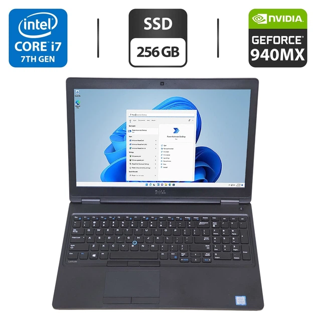 Ноутбук Dell Latitude 5580 / 15.6" (1920x1080) IPS / Intel Core i7-7820HQ (4 (8) ядра по 2.9 - 3.9 GHz) / 16 GB DDR4 / 256 GB SSD / nVidia GeForce 940MX, 2 GB GDDR5, 64-bit / WebCam б/у - Фото 1 Ноутбук Dell Latitude 5580 / 15.6" (1920x1080) IPS / Intel Core i7-7820HQ (4 (8) ядра по 2.9 - 3.9 GHz) / 16 GB DDR4 / 256 GB SSD / nVidia GeForce 940MX, 2 GB GDDR5, 64-bit / WebCam б/у - изображение 1