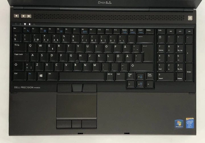 Мобильная рабочая станция Dell Precision M4800 / 15.6" (1920x1080) TN / Intel Core i7-4800MQ (4 (8) ядра по 2.7 - 3.7 GHz) / 8 GB DDR3 / 256 GB SSD / nVidia Quadro K1100M, 2 GB GDDR5, 128-bit / DVD-ROM / WebCam б/у - Фото 8 Мобильная рабочая станция Dell Precision M4800 / 15.6" (1920x1080) TN / Intel Core i7-4800MQ (4 (8) ядра по 2.7 - 3.7 GHz) / 8 GB DDR3 / 256 GB SSD / nVidia Quadro K1100M, 2 GB GDDR5, 128-bit / DVD-ROM / WebCam б/у - изображение 8