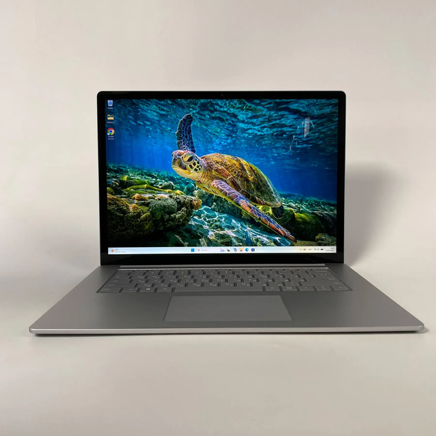 Ультрабук Б-класс Microsoft Surface Laptop 3 / 15" (2496x1664) IPS Touch / Intel Core i5-1035G7 (4 (8) ядра по 1.2 - 3.7 GHz) / 8 GB DDR4 / 128 GB SSD / Intel Iris Plus Graphics / USB Type-C / WebCam б/у + Подарок Беспроводная мышь / USB - Фото 2 Ультрабук Б-класс Microsoft Surface Laptop 3 / 15" (2496x1664) IPS Touch / Intel Core i5-1035G7 (4 (8) ядра по 1.2 - 3.7 GHz) / 8 GB DDR4 / 128 GB SSD / Intel Iris Plus Graphics / USB Type-C / WebCam б/у + Подарок Беспроводная мышь / USB - изображение 2