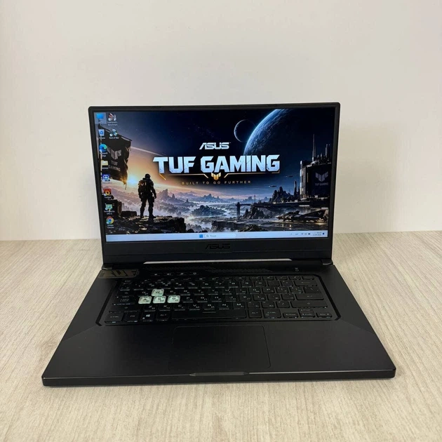 Игровой ноутбук Б-класс Asus TUF Dash F15 FX516PM / 15.6" (1920x1080) IPS / Intel Core i5-11300H (4 (8) ядра по 2.6 - 4.4 GHz) / 16 GB DDR4 / 512 GB SSD NVMe / nVidia GeForce RTX 3060, 6 GB GDDR6, 192-bit б/у - Фото 2 Игровой ноутбук Б-класс Asus TUF Dash F15 FX516PM / 15.6" (1920x1080) IPS / Intel Core i5-11300H (4 (8) ядра по 2.6 - 4.4 GHz) / 16 GB DDR4 / 512 GB SSD NVMe / nVidia GeForce RTX 3060, 6 GB GDDR6, 192-bit б/у - изображение 2