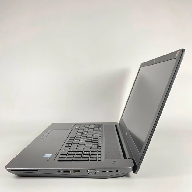 Мобильная рабочая станция Б-класс HP zBook 17 G4 / 17.3" (3840x2160) IPS / Intel Core i7-7820HQ (4 (8) ядра по 2.9 - 3.9 GHz) / 16 GB DDR4 / 128 GB SSD + 500 GB SSD / nVidia Quadro P3000, 6 GB GDDR5, 192-bit / WebCam / Fingerprint б/у + Подарок Мышь - изображение 6