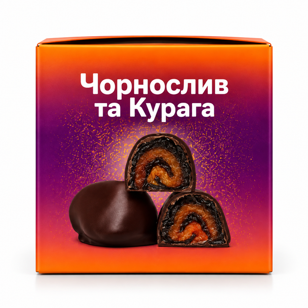 Цукерки «Чорнослив та курага» пригощайся - 270 г - изображение 3