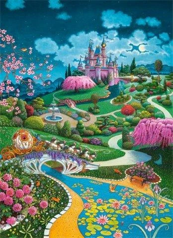 Пазл Castorland Замок Попелюшки, 100 елементів, 40х29см - Фото 1 Пазл Castorland Замок Попелюшки, 100 елементів, 40х29см - изображение 1