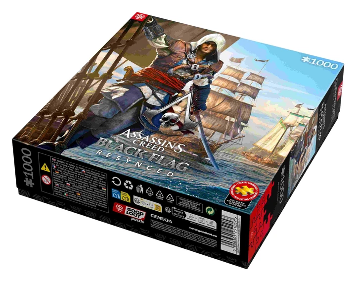 Пазл Good Loot 1000 элементов — Assassin's Creed: Black Flag Resynced - Фото 2 Пазл Good Loot 1000 элементов — Assassin's Creed: Black Flag Resynced - изображение 2