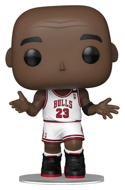 Фігурка Funko POP! Sports: NBA — Chicago Bulls — Michael Jordan (Шраг / Легендарне потискання плечима) #234 - Фото 2 Фігурка Funko POP! Sports: NBA — Chicago Bulls — Michael Jordan (Шраг / Легендарне потискання плечима) #234 - зображення 2