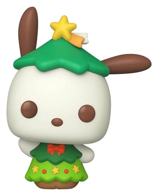 Фігурка Funko POP! Sanrio: Merry Market — Pochacco (Почакко у новорічному стилі) #160 - Фото 2 Фігурка Funko POP! Sanrio: Merry Market — Pochacco (Почакко у новорічному стилі) #160 - зображення 2
