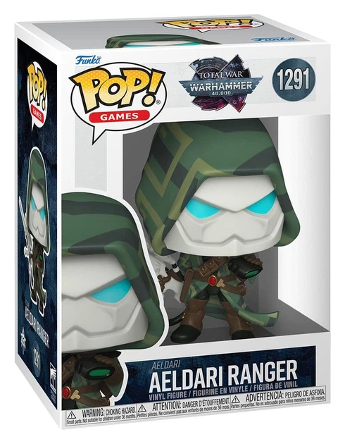 Фігурка Funko POP! Games: Warhammer 40,000 — Aeldari Ranger (Слідопит Ельдарі) #1291 - Фото 1 Фігурка Funko POP! Games: Warhammer 40,000 — Aeldari Ranger (Слідопит Ельдарі) #1291 - зображення 1