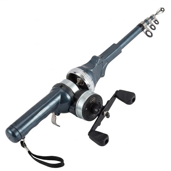 Удочка телескопическая RIAS R-133 с катушкой 133 см Blue (3_08727) - Фото 1 Удочка телескопическая RIAS R-133 с катушкой 133 см Blue (3_08727) - изображение 1