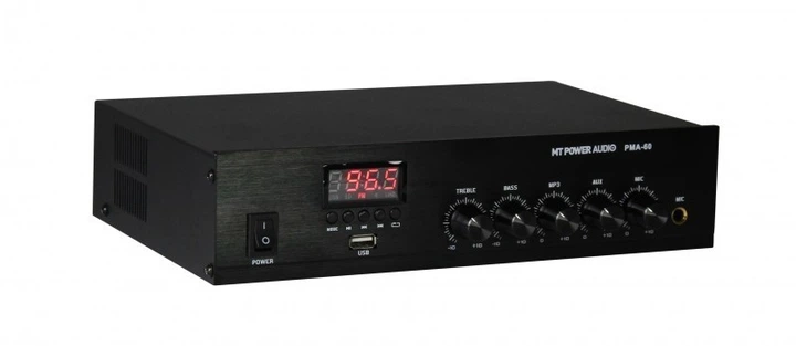 Трансляційний підсилювач MT-Power PMA-60 Black - Фото 3 Трансляційний підсилювач MT-Power PMA-60 Black - зображення 3