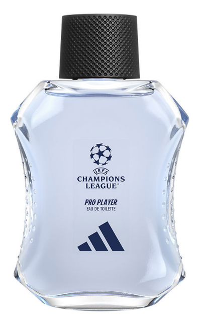 Woda toaletowa męska Adidas Uefa Champions League Pro Player 100 ml (3616306128170) - Zdjęcie 1 Woda toaletowa męska Adidas Uefa Champions League Pro Player 100 ml (3616306128170) - obraz 1