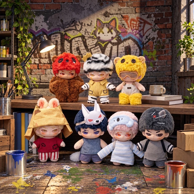 Maskotka-niespodzianka Pop Top 1983toys Neekyio - Cisi buntownicy AP17187800100C (6942453406647) - obraz 3