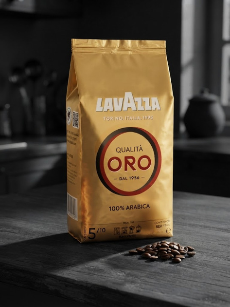Зерновой кофе Lavazza Oro арабика 1000 г средней обжарки с насыщенным цветом деликатным ароматом мягким сбалансированным вкусом легкой кислинкой сладостью шоколадными нотами и длительным послевкусием - Фото 6 Зерновой кофе Lavazza Oro арабика 1000 г средней обжарки с насыщенным цветом деликатным ароматом мягким сбалансированным вкусом легкой кислинкой сладостью шоколадными нотами и длительным послевкусием - изображение 6