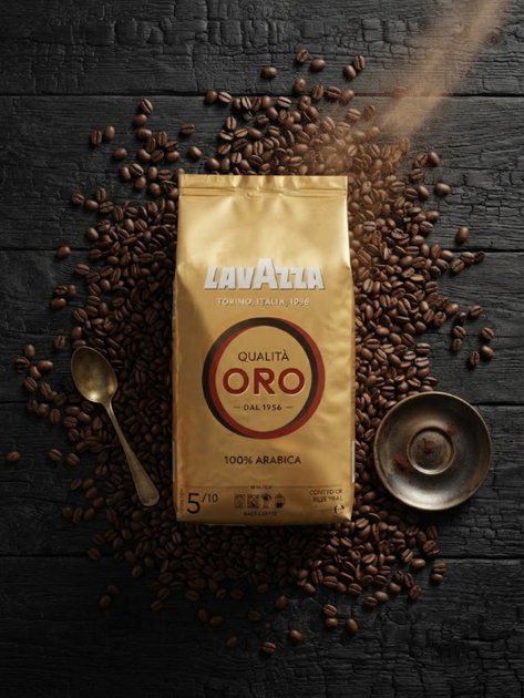 Зерновой кофе Lavazza Oro арабика 1000 г средней обжарки с насыщенным цветом деликатным ароматом мягким сбалансированным вкусом легкой кислинкой сладостью шоколадными нотами и длительным послевкусием - Фото 7 Зерновой кофе Lavazza Oro арабика 1000 г средней обжарки с насыщенным цветом деликатным ароматом мягким сбалансированным вкусом легкой кислинкой сладостью шоколадными нотами и длительным послевкусием - изображение 7
