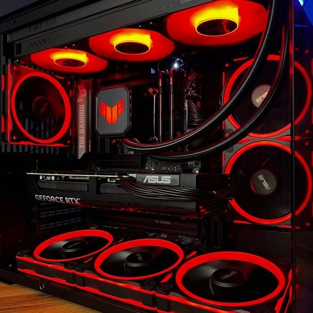 Игровой ПК Lian Li O11 Dynamic Mini V2 Flow Black Tower / Intel Core Ultra 7 265F (20 ядер по 1.8 - 5.3 GHz) / 32 GB DDR5 / 1000 GB SSD M.2 / nVidia GeForce RTX 5070 Ti, 16 GB GDDR7, 256-bit / 850W - Фото 6 Игровой ПК Lian Li O11 Dynamic Mini V2 Flow Black Tower / Intel Core Ultra 7 265F (20 ядер по 1.8 - 5.3 GHz) / 32 GB DDR5 / 1000 GB SSD M.2 / nVidia GeForce RTX 5070 Ti, 16 GB GDDR7, 256-bit / 850W - изображение 6